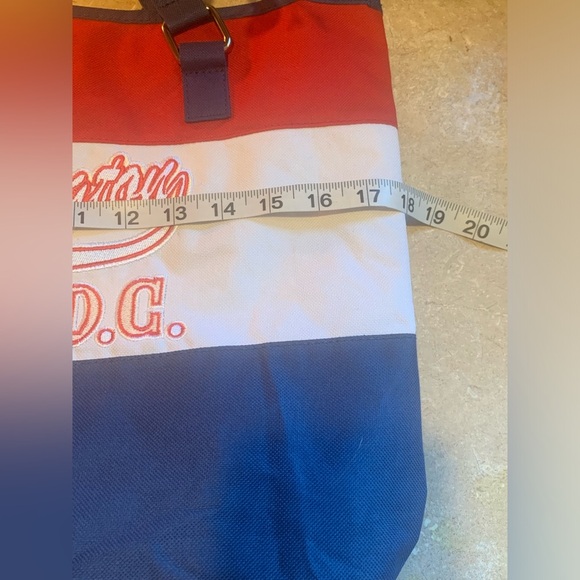 Washington DC tote canvas bag lined with inner pockets. NWOT - Picture 5 of 11
